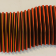 Jamie Johnston, STEADY, 18” x 34” x 5 1/2”, wood and paint. (Photo courtesy Triangle Gallery)