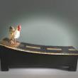 Raymond Mathis, Why Did The Chicken Cross The Road, stash box,  bronze, steel, and vintage toy. (Photo courtesy Salt Pond Studio)
