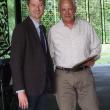 PAWS Executive Director Casey Baugher and Alvin Chase of Eastern Tire. (Photo courtesy PAWS Animal Adoption Center)