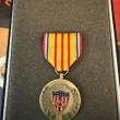 A medal that Danny received from his time in the Navy. (Photo courtesy Danny Swindler/Dawn Bailey)