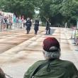 At the Tomb of the Unknown Soldier. (Photo courtesy Danny Swindler/Dawn Bailey)