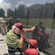 At the Vietnam Wall. (Photo courtesy Danny Swindler/Dawn Bailey)