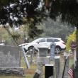 Lateral view of car from a distance