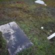 Closeup of headstone