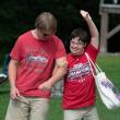 (Then) Gareth Robinson of Auburn (L) and Michael Thibodeau of Woolwich. (Photo courtesy Pine Tree Camp)