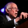 Bernie Sanders speaking during an event.