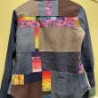 Upcycled jacket by midcoast 9th grader Ruby Sowder. (Photo courtesy Rockport Public Library)