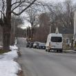 vehicles parked along a residential street