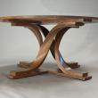 table with twisted legs
