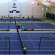Midcoast Rec indoor tennis courts
