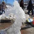 One of the 25+ ice sculptures around town. Photo by Kay Stephens