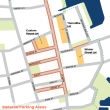 Metered parking areas