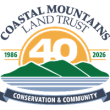Coastal Mountains Land Trust 40th anniversary logo