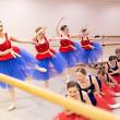 ballerinas at two levels