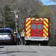 cruiser, ambulance with rear doors closed