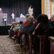 Opera House Manager Dave Morrison delivers Crockett's eulogy.