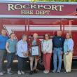 Charlie Knight and family (Photo courtesy Town of Rockport)