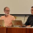 Camden Select Board vice chair Ken Gross and Chair Chris Nolan
