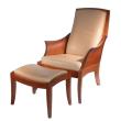 3338 - Thomas Moser "Wing" Armchair & Ottoman