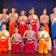 group photo, bright costumes