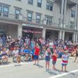 Bank crowd
