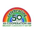 Belfast Co-op 50th logo