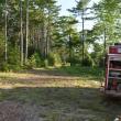far off view of incoming vehicle
