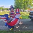 Kid on blowup