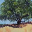 painting of oak tree