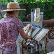 woman painting