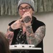 Olivia FitzPatrick reading at the Waldoboro Library. Courtesy photo