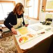 Sherrie York in her workshop