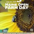 Maine Open Farm Day 2026 Honeybee poster