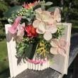 flowers in a book
