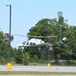helicopter lifting from ground