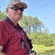 The authors (Jeff here) spent some time looking for birds on the trails at the Duke Ponds on the Duke University campus on a hot day in August. It was a pleasure to find brown-headed nuthatches and Carolina chickadees here. Courtesy of Allison Wells.