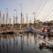 Schooners in harbor