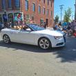 Parade Grand Marshal John Bird and his wife MaryAlice. (Photo by Sarah Shepherd)