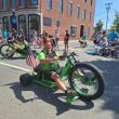 green bike