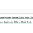 Screenshot of Listopia page