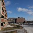 northern light hospital as seen from the parking lot