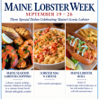 Maine Lobster Week at 727
