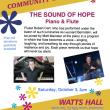 A colorful poster with information about this event, all of which is transcribed in the article.