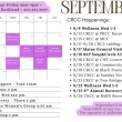 September events calendar