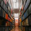 books in a library