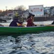 four witches in a boat