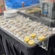 Seven oyster companies congregated on the Wharf. Photo by Kay Stephens