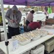Non-stop shucking for more than 1,000 people. Photo by Kay Stephens