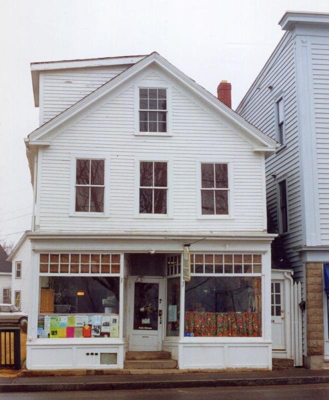 The Good Tern Natural Food Co-op at South Main Street in Rockland, in 1980. (Photo courtesy Good Tern)