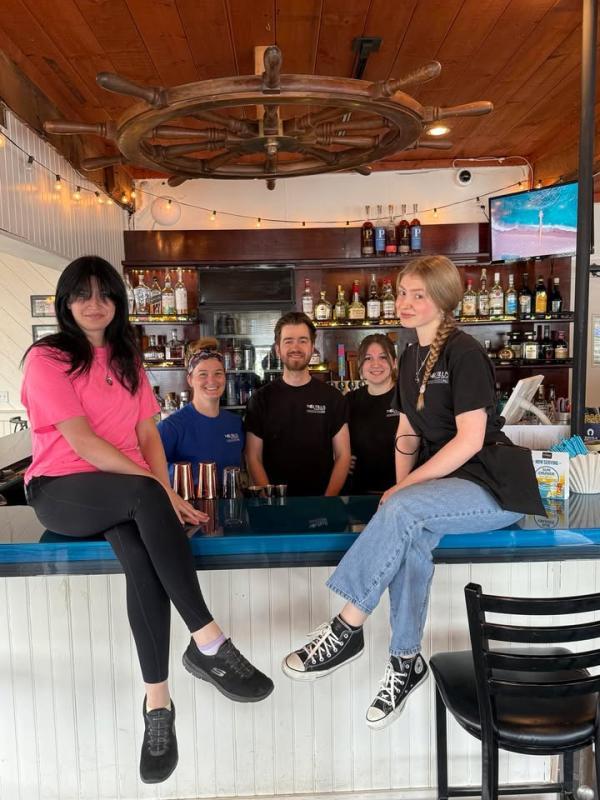 Nautilus Seafood & Grill's owners and staff. Photo courtesy Nautilus